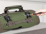 Waterproof Tool Roll Organizer With Detachable Zipper Pouches And Carry Handle For Electricians V1237-ZY-807-154