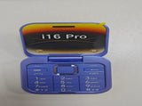 i16pro Folding Flip Phone - Mini Backup Cellphone with Double SIM, 2.6-inch Screen, 1.3MP Camera, V1189-LWWAL-20260401-05367