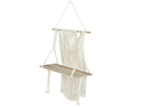 Hand Knitting Wall Hanging Shelf Organizer Rope Plant Pot Holder for Home Decoration V1294-YM0901-3111200210811