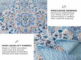Tasteful Quilted Bedspread and Pillowcases Set Subtle Sophistication for Your Space - Queen size V745-MAC080372Q13U