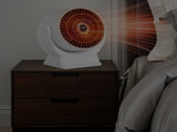 Desktop Warm Air Circulation Heater Quiet Adjustable Angle Space Heater V1188-MS-616-023