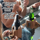 Brainteaser wine bottle mystery lock puzzle- open the lock before you can have a drink! Great party V277-BWBMLP