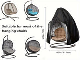 Heavy-Duty Hanging Egg Chair Cover with Zipper Closure V1142-LP601099610079323