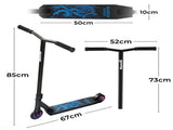 Monvelo 360 Freestyle Stunt Scooter for Kids Adults RR1011-AU