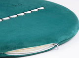 Memory Cotton Cushion Round Cute Dinosaur Shaped Soft Removable Cover Cushion Green 40 x 40 x 4.5cm V1294-YM0523-211018SH01-4