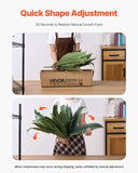 VEVOR Artificial Boston Fern Large Plastic Fern 80 Branches Indoor Outdoor Decor V952-XDSRZJLZWBHH076QJ001V0