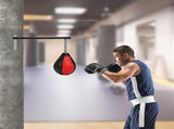 Wall Hanging Boxing Punching Bag Speed Training Stress Relief Kit with Wall Mount Bracket V63-916201