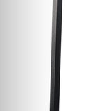 Yezi Rectangular Full Length Mirror 165x60cm Black Standing Floor Wall Leaning DECO1040-BK-165X60-AU