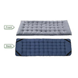 Camping Bed Elevated Cot with Mattress Foldable Outdoor Adult Sleeping V63-952811