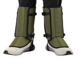 Green Outdoor Waterproof Leg Gaiters - Anti-Snake Bite & Scratch Protection Boot Covers - Breathable V888-ELOSUNG36659