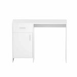 Artiss Computer Desk Drawer Cabinet White 100CM FURNI-G-DESK-100-WH