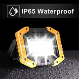 30W Rechargeable LED Work Light, 2000 Lumen Portable USB Battery Lamp with 3 Modes for Camping, V1189-LC-HW-00500