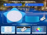 LED Pool Light, 20W RGB Dimmable Smart Magnetic Underwater Light with APP Control and Remote, IP68 V1192-AZ-W-17161