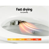 Cefito Electric Bidet Toilet Seat Cover Auto Smart Water Wash Dry Panel Control BIDET-C-ELEC-3616