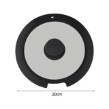 Sleek Black White Silicone Lids Available in Size Range of 18cm to 26cm B 20CM A 20CM V1189-LWWAL-20260327-04673
