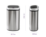 50L Stainless Steel Motion Sensor Rubbish Bin V196-SB50