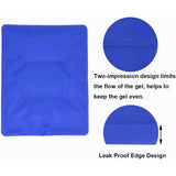 Large Flexible Gel Ice Pack & Wrap with Straps for Hot Cold Therapy - Pain Relief for Shoulder V1366-AZ2-W-07565