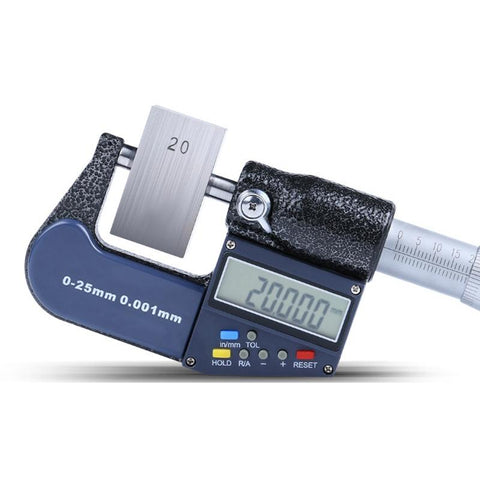 1 Inch Digital Micrometer - 25Mm 0.001Mm Resolution PRL-3001-PTE-S
