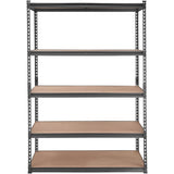 VEVOR Storage Shelving Unit, 5-Tier Adjustable, 907 kg Capacity, Heavy Duty Garage Shelves Metal V952-SXHJC24DX48WXEASCV0
