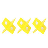 200Pcs DIY Tile Leveling System Kit Floor Wall Ceramic Tile Paving Tools Building Supply Yellow V1294-YM0901-3114200067811