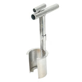 Bulb Planter Tool Alloy Handheld Soil Sampler Lawn and Garden Tool for Weeding Transplanting Digging V1294-YM0901-3111240114711