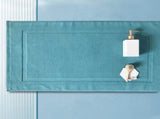 2PCS White Cotton Classic Rug Bath Mats Absorbent Cotton Hotel Spa Shower Bathtub Mats Not A V1189-LWWAL-20260325-00219