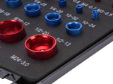 Thread Checker Nut Thread Gauge Kit Imperial Metric Design For Mechanical Work Home Projects V1294-YM0901-3114250037611