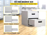 Drawer Slide Soft Close Drawer 1Pair 40" Ball Bearing Full Extension 500lb V952-CTDGBYCW500402FS6V0