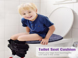 4 Pcs Toilet Seat Coverss for Bathroom Comfortable Cushion Cover Soft Thicker Warmer Washable V1259-DP01-A-5534
