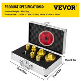 Diamond Bits 7PCS Diamond Hole Saw 20/27/35/55/68mmTile Hole Saw Kit Vacuum Brazed Diamond V952-JTQHJGSKZTJ72R3T0V0