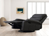Levede Massage Chair Recliner 360 Swivel Black OF1025-F-DG