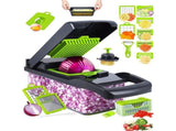 16-In-1 Multi-Functional Vegetable Chopper Professional Onion Chopper with Handle, Kitchen Food V1370-AZ4-25371