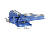 Traderight 8" Bench Vice Anvil Swivel 200mm HW0083-8-BL_NZ