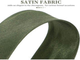 1 Roll Double Fold Satin Bias Tape for Sewing 2.5cm Green 50m V1366-AZ2-W-15354