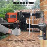 Diamond Core Drilling Machine, 8in Wet&Dry Concrete Core Drill Rig with Stand, 750RPM Speed & 1-1/4" V952-LSJGSZKJY8425ZBUGV3
