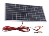 Solar Panel 15W 18V High Efficiency Polycrystalline Solar Panel Kit with Clip for Car RV Marine V1294-YM0703-3114230072511