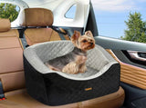 Pawz Dog Car Booster Seat Belt Pet Safe Protector Travel Bed PT1240-S-BK