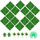 Artificial Boxwood Panels, 16 PCS 20"x20" Boxwood Hedge Panels, PE Artificial Grass Backdrop V952-M202016PCS4004OLJV0