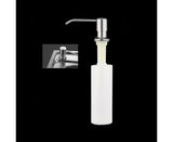 Kitchen Bathroom Stainless Steel Pump Lotion Sink Soap Dispenser Press Bottle V1263-JX-2605