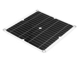 12W 12V Solar Panel Kit Semi Flexible Monocrystalline IP65 Waterproof Portable Solar Charger with V1294-YM0703-3114230037311