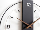 Black Gray Modern Wall Clock Silent Clock Minimalist Wall Clock Home Decor Australia V1347-115-GRA-32964