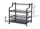 Home Gym Workout Equipment Organizer Yoga Mat Storage Weight Rack Dumbbell 1035 x 405 x 885 mm V952-LSDLYJJ3C305JBC3RV0