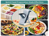 Orchids Multifunctional Manual Vegetable Food Slicer Chopper Kitchen Cutter Tool,Vegetable Cutter, V1366-AZ2-W-06673