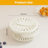 2-in-1 Draining and Preservation Basket, 2026 Upgraded Multifunctional Fruit and Vegetable Washing V1258-DP02-F-830