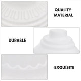 Garden Plant Pot, White Plastic, Perfect for Home and Balcony Use V1369-AZ3-W-16894