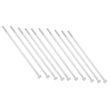 10Pcs Long Flange Bolt M8x235 Hex Head Flange Screw Gasoline Generator Replacement Parts V1294-YM0718-3111200307011