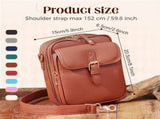 Vintage Large Capacity Messenger Bag, 2026 New Double Layer Large Capacity Messenger Bag Crossbody V1258-DP02-F-820