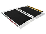 Kartrite Aluminium Wheelchair Ramp 2FT Mobility Ramp with High Grip Surface Safety Side Rails L RAM-WCR-R03-2FT