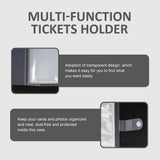 2Pcs Photo Album for Plane Tickets Protection for Friends and Family Holiday V1366-AZ2-W-21107