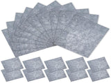 Grey Wool Felt Sheets for DIY Craft Making Lightweight and Durable V1369-AZ3-W-17439